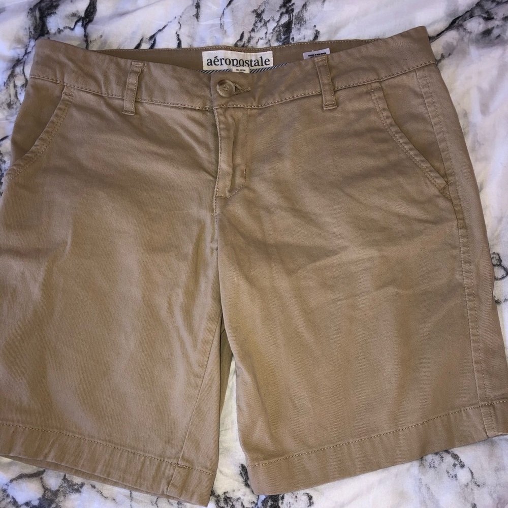 Tan Aeropostale shorts